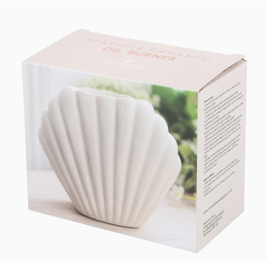 Seashell Oil Burner and Wax Warmer