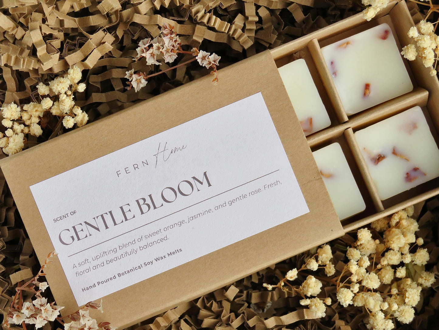 GENTLE BLOOM Botanical Soy Wax Melts