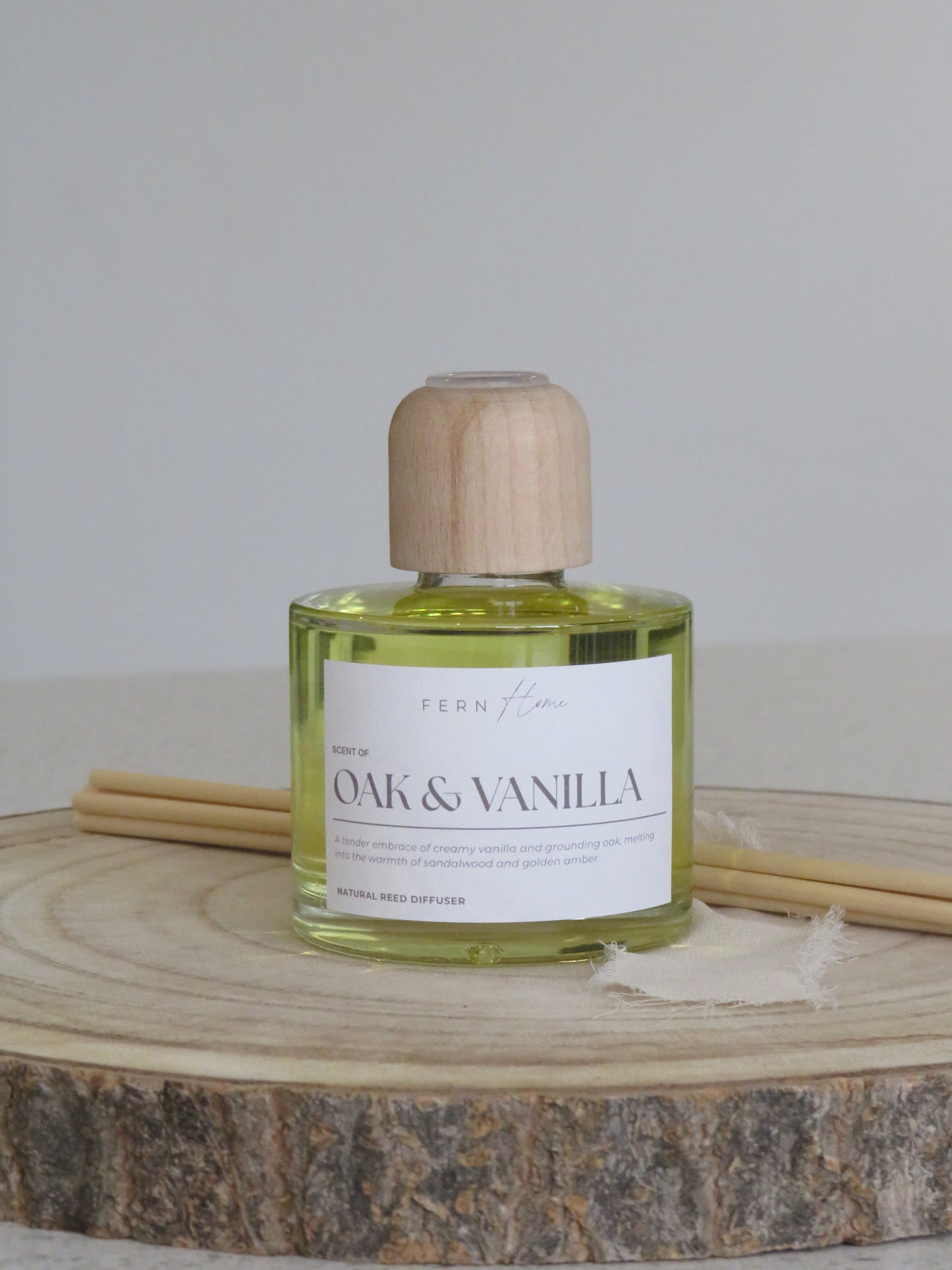 Oak & Vanilla Reed Diffuser