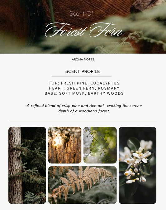 FOREST FERN Scented Reed Diffuser