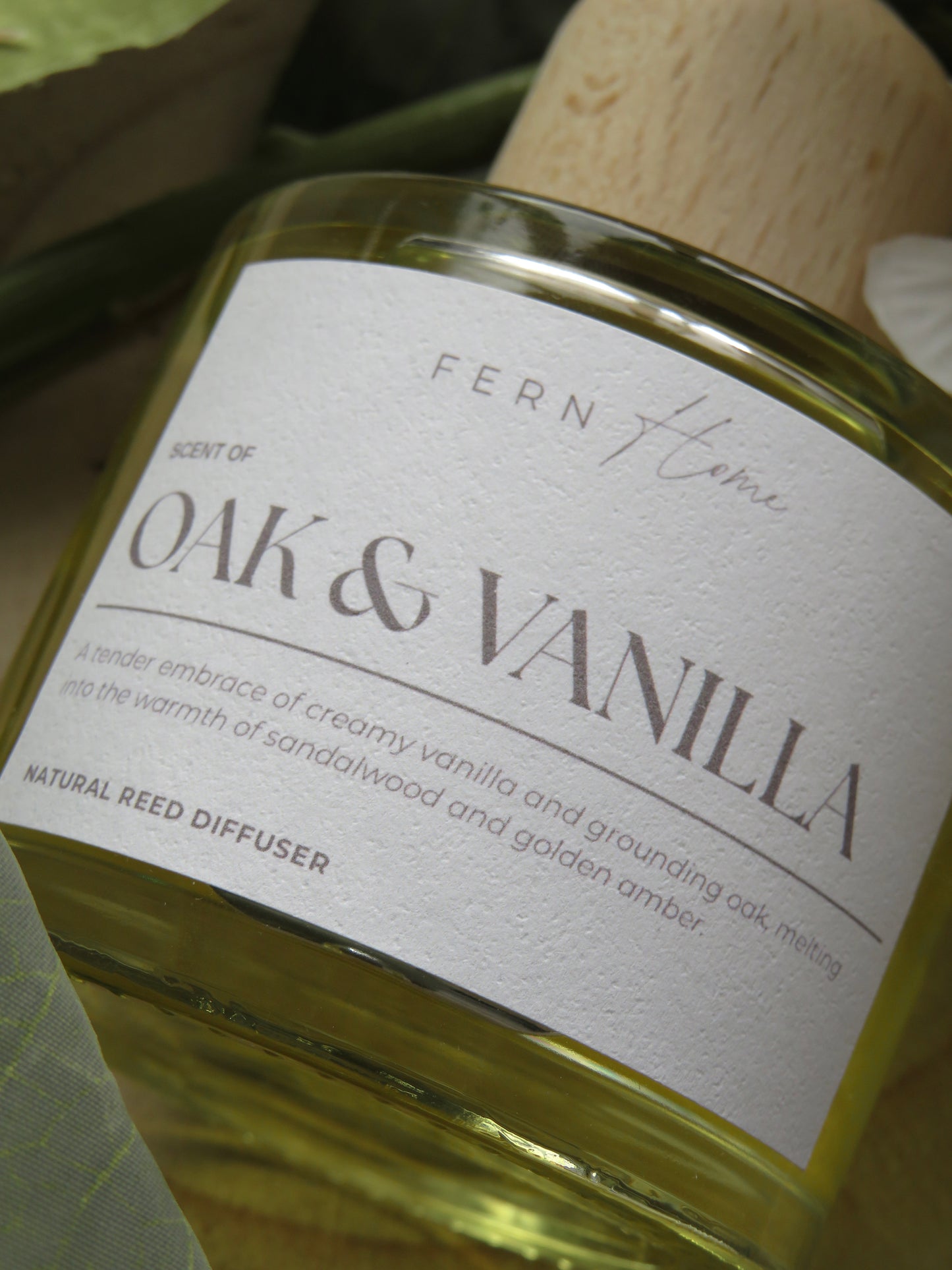 Oak & Vanilla Reed Diffuser