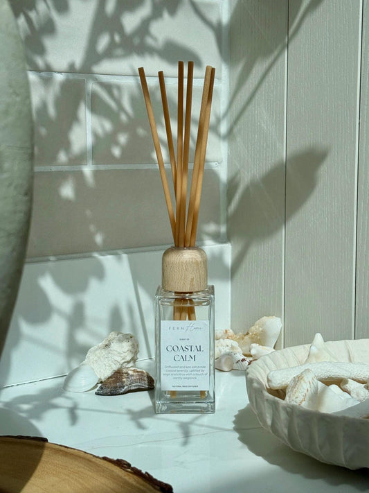 COASTAL CALM Naturally Scented Reed Diffuser