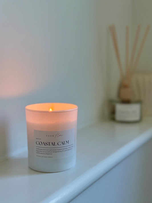 Coastal Calm Scented Soy Wax Candle