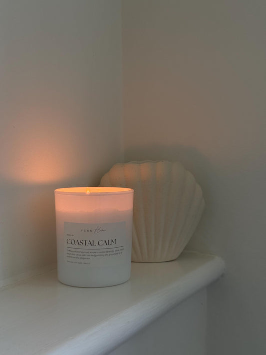 Coastal Calm Scented Soy Wax Candle