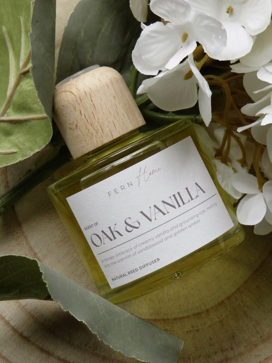 Oak & Vanilla Reed Diffuser